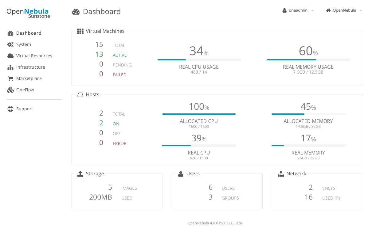 main_page_opennebula